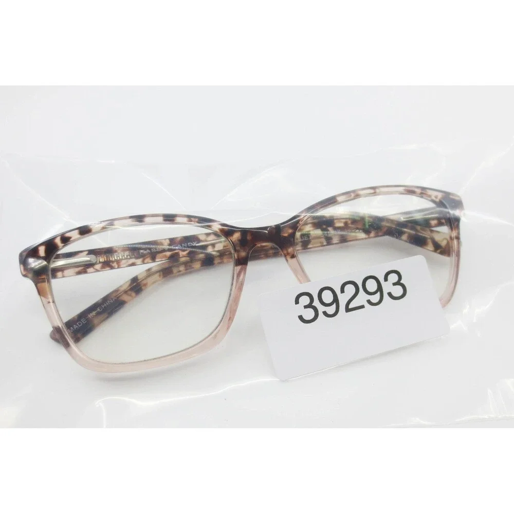 Hard Candy Duet HC207 Eyeglass Frames Brown Tortoise Pink 54-17-140 Cat Eye